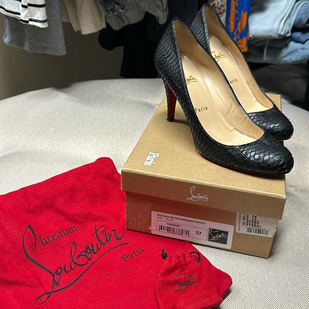 Christian Louboutin Ron Ron 85 Size 37